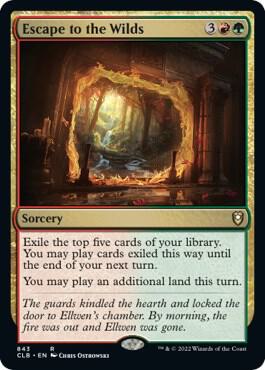 Escape to the Wilds - 843 - rare