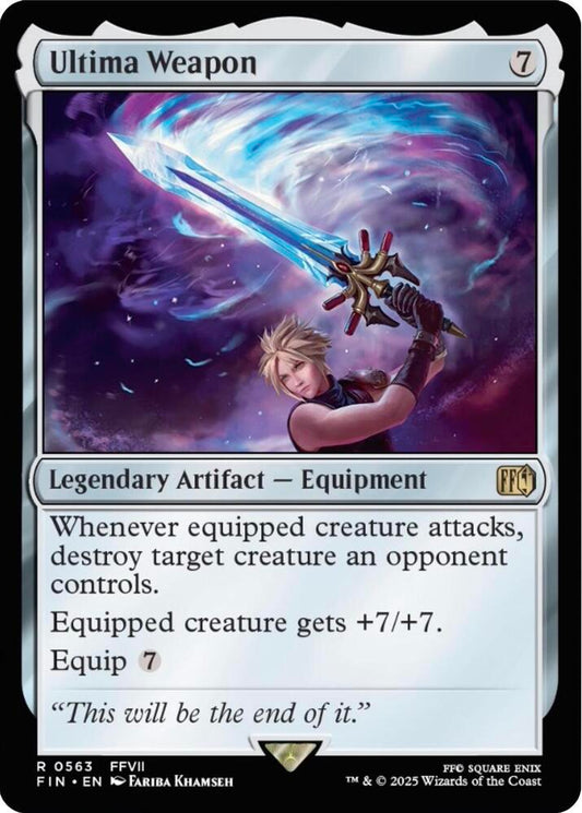 Ultima Weapon - 563 - rare