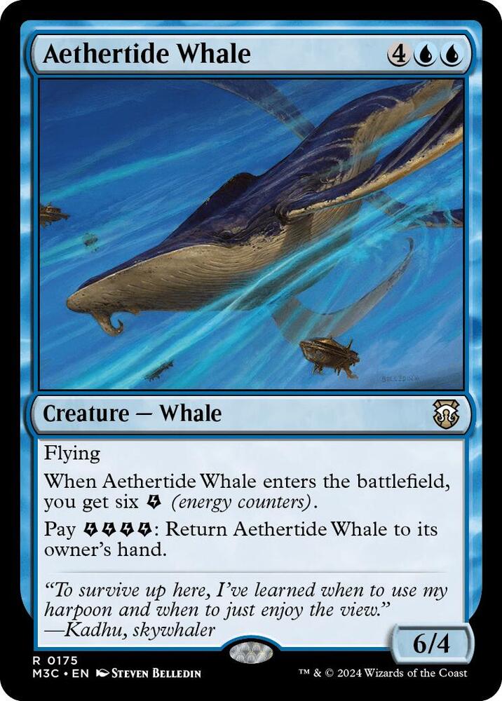 Aethertide Whale - 175 - rare