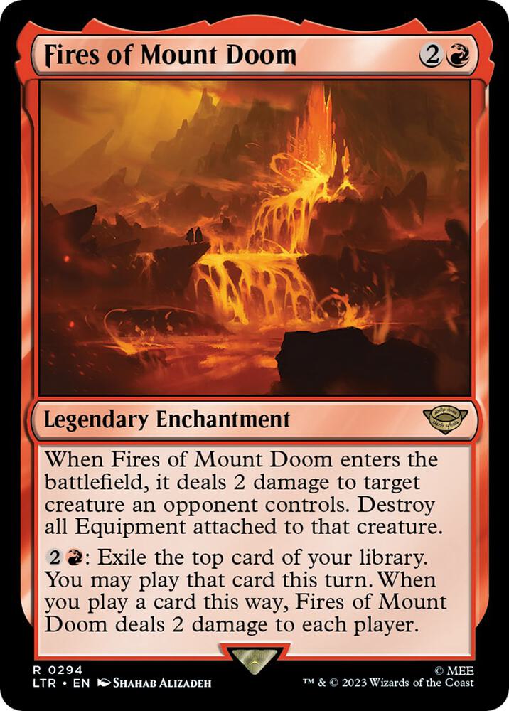 Fires of Mount Doom - 294 - rare