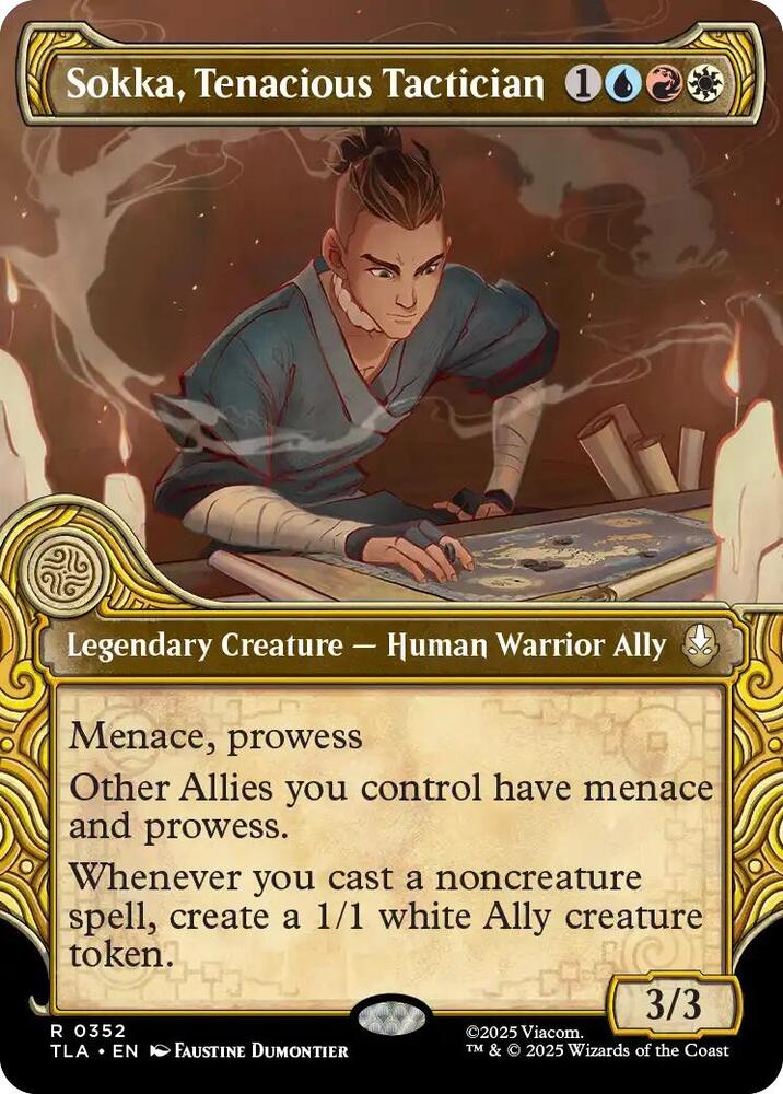 Sokka, Tenacious Tactician - 352 - rare