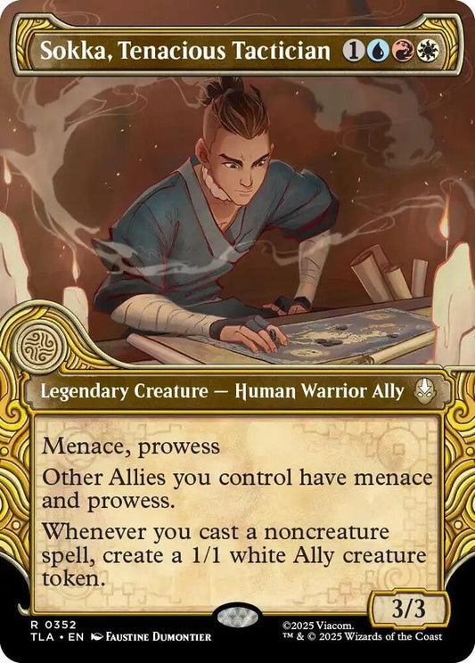 Sokka, Tenacious Tactician - 352 - rare