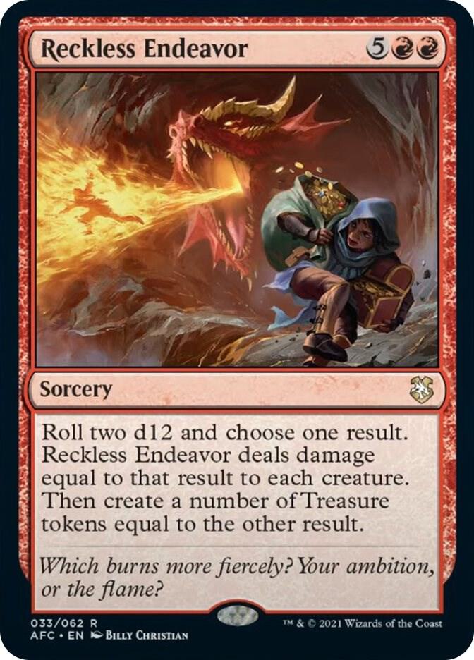 Reckless Endeavor - 33 - rare