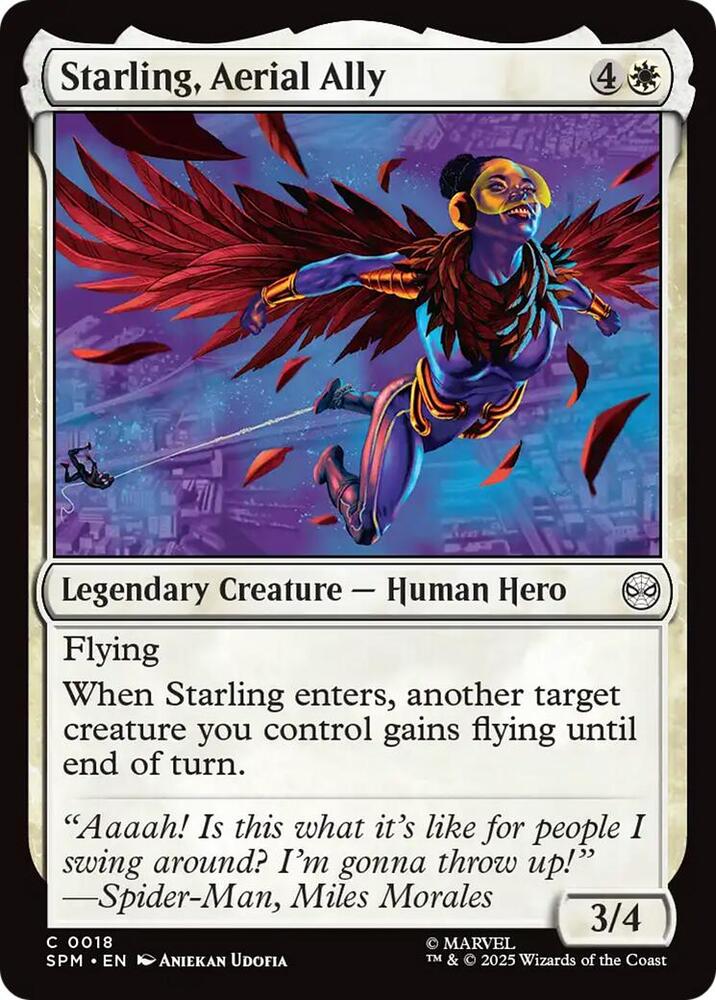 Starling, Aerial Ally - 18 - common