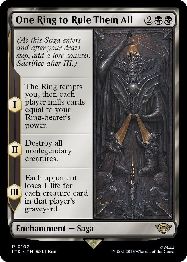 One Ring to Rule Them All - 102 - rare