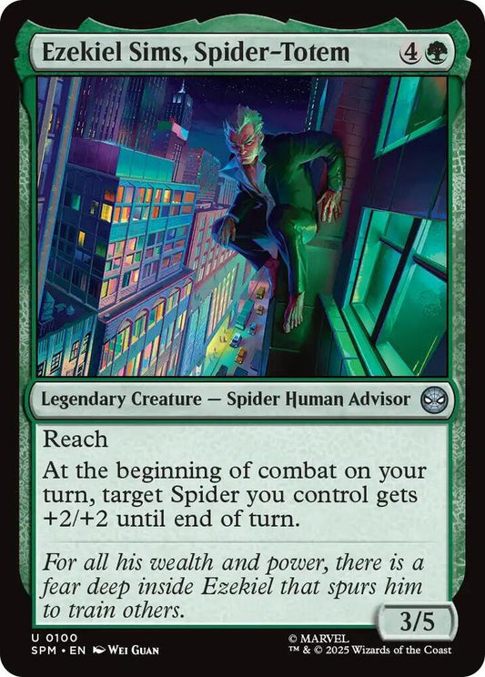 Ezekiel Sims, Spider-Totem - 100 - uncommon