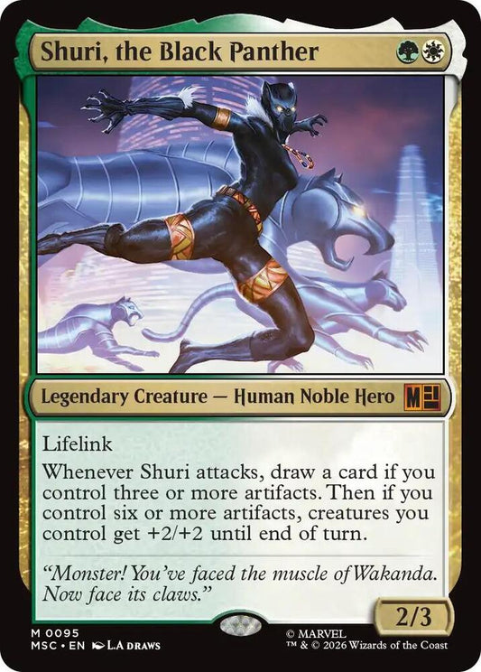 Shuri, the Black Panther - 95 - mythic