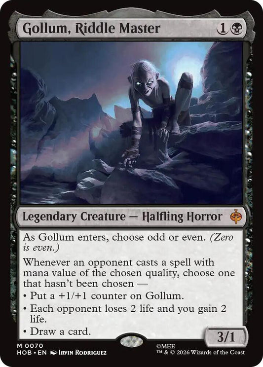 Gollum, Riddle Master - 70 - mythic