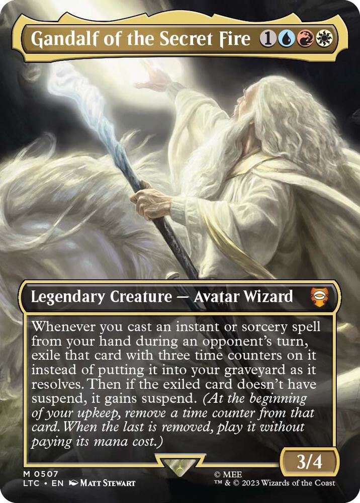 Gandalf of the Secret Fire - 507 - mythic
