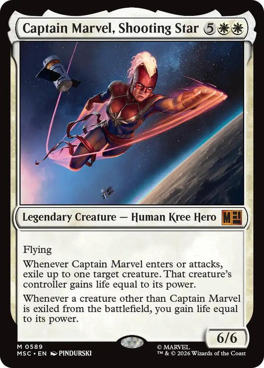 Captain Marvel, Shooting Star - 589 - mythic