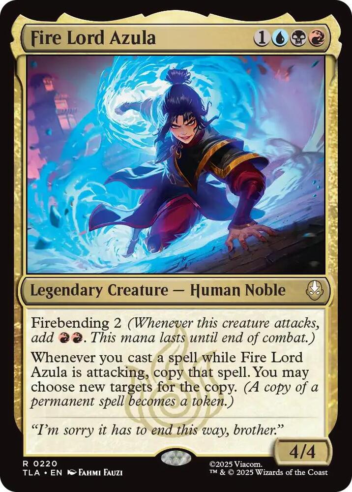 Fire Lord Azula - 220 - rare