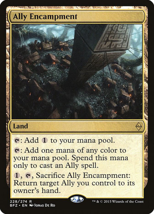 Ally Encampment - 228 - rare