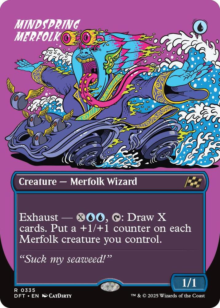 Mindspring Merfolk - 335 - rare