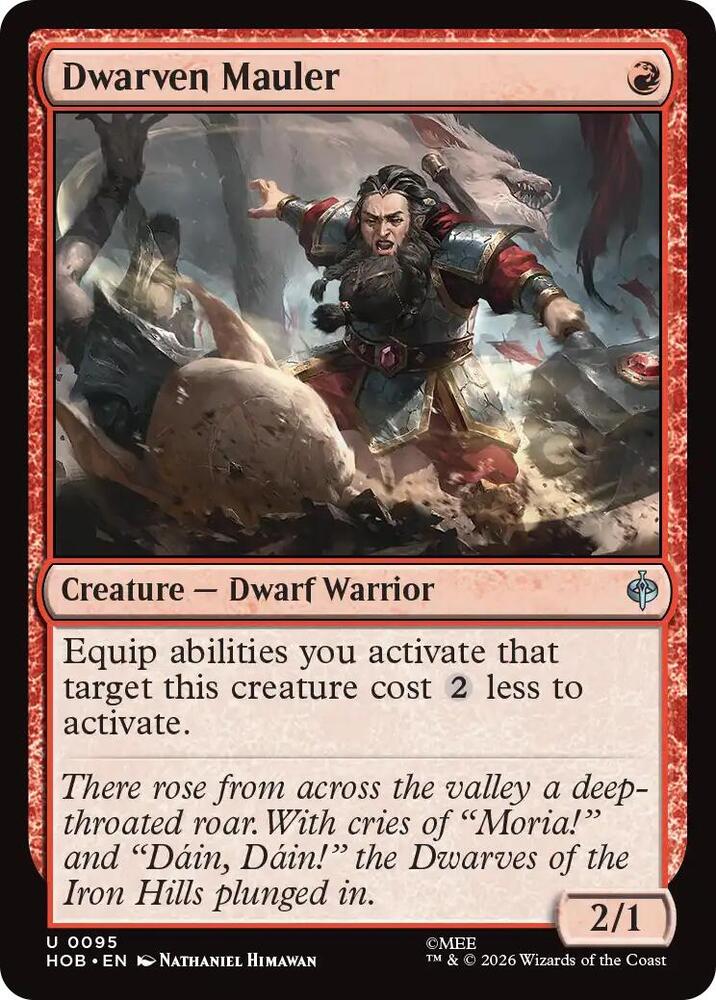 Dwarven Mauler - 95 - uncommon