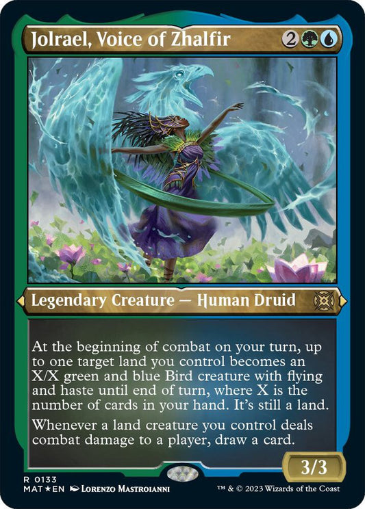 Jolrael, Voice of Zhalfir - 133 - Etched rare