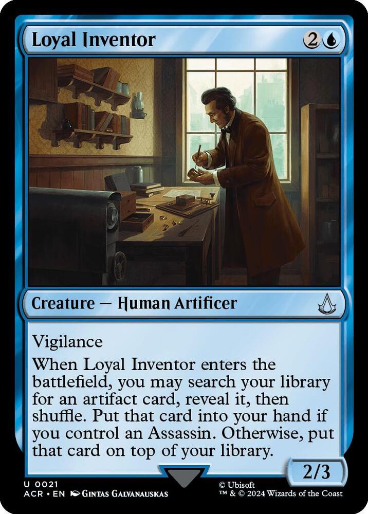 Loyal Inventor - 21 - uncommon