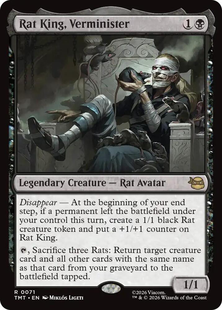Rat King, Verminister - 71 - rare