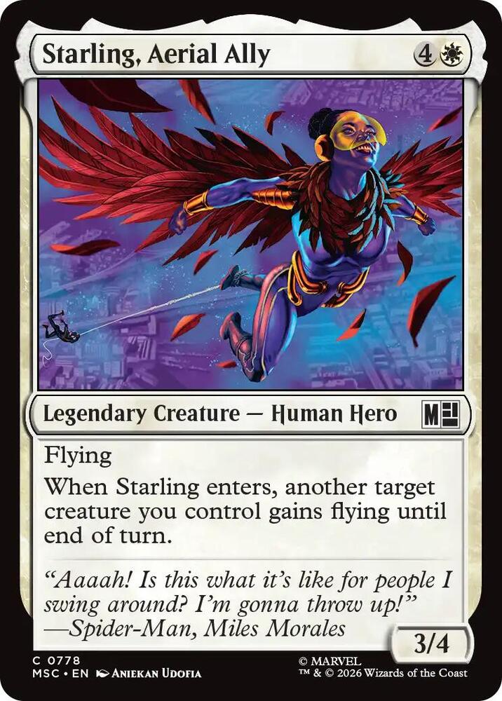 Starling, Aerial Ally - 778 - common