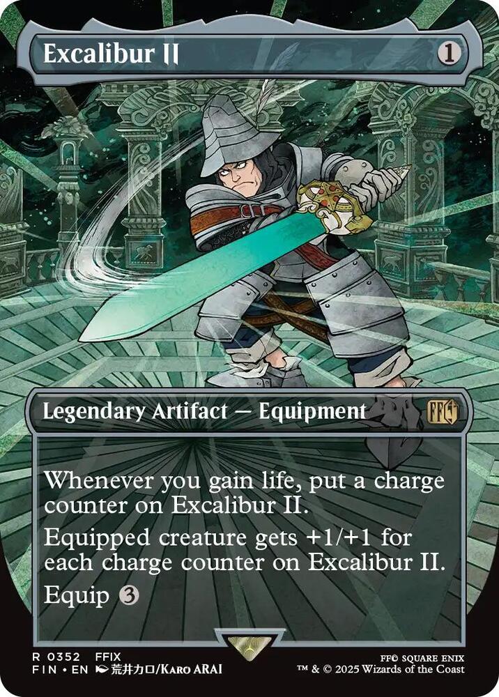 Excalibur II - 352 - rare