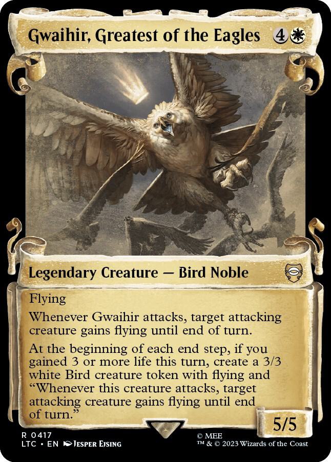 Gwaihir, Greatest of the Eagles - 417 - rare