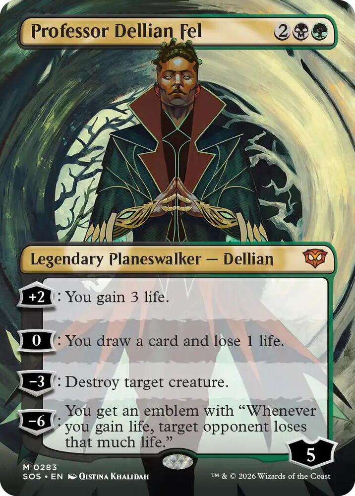 Professor Dellian Fel - 283 - mythic
