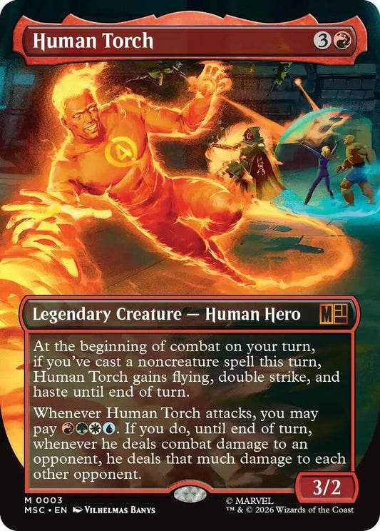 Human Torch - 3 - mythic