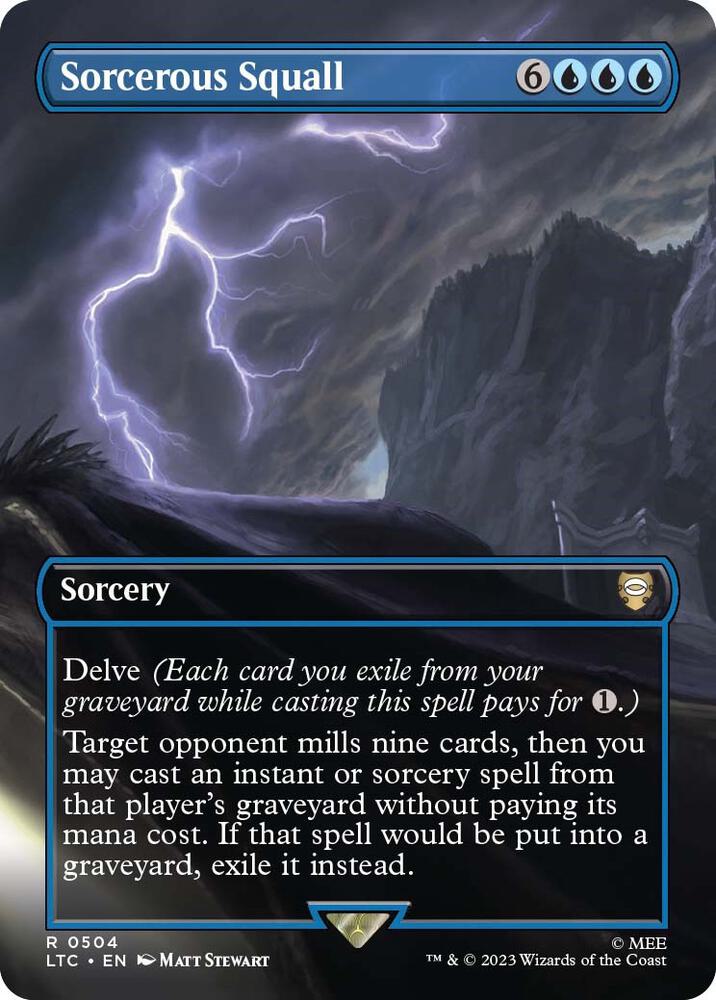 Sorcerous Squall - 504 - rare