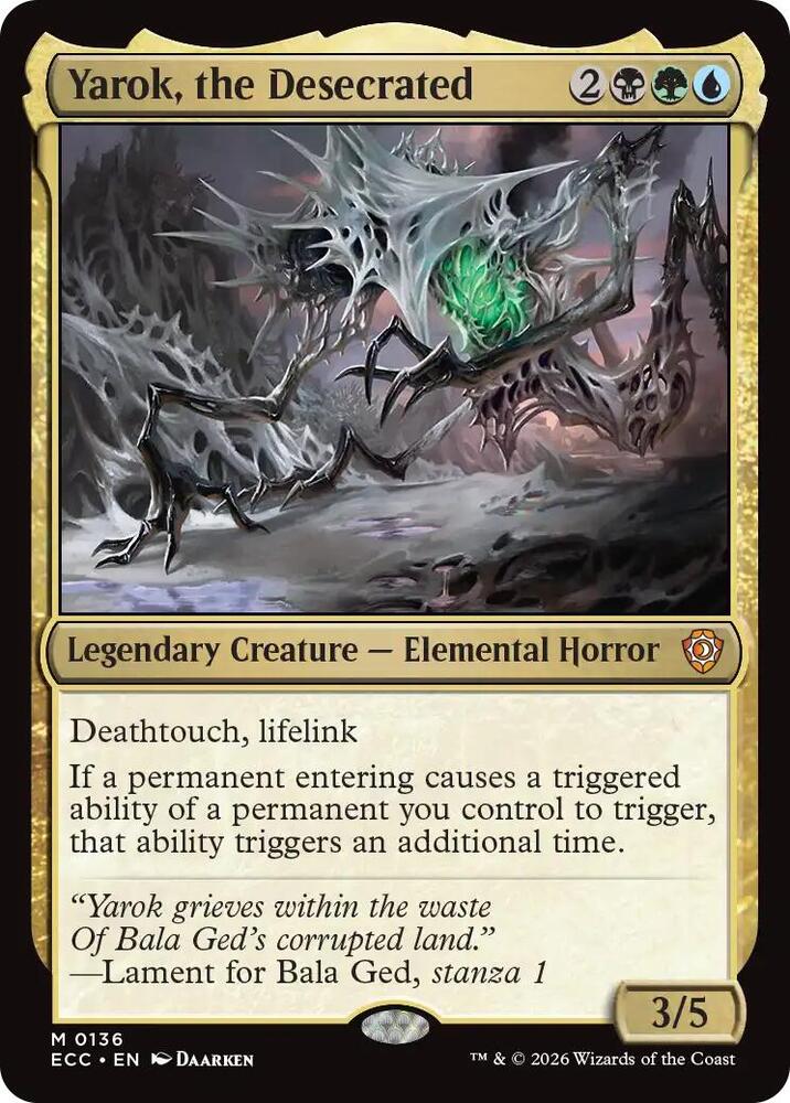 Yarok, the Desecrated - 136 - mythic