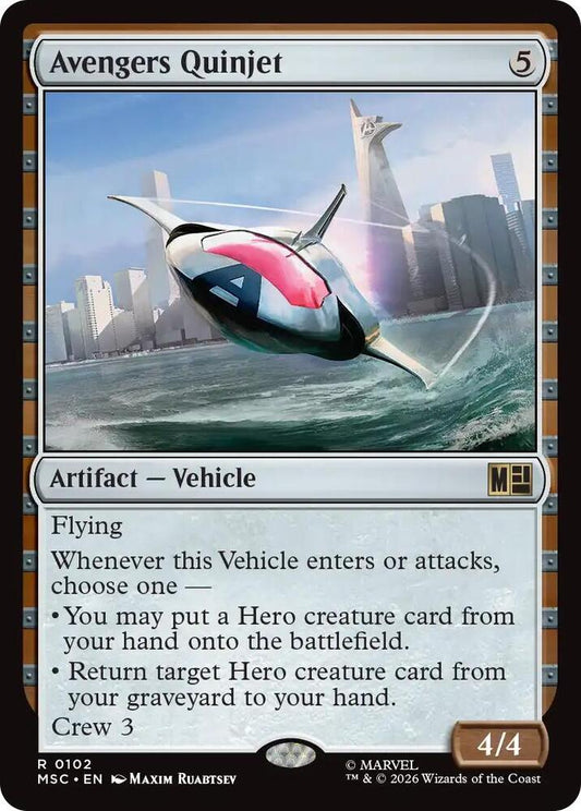 Avengers Quinjet - 102 - rare