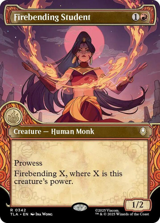 Firebending Student - 342 - rare