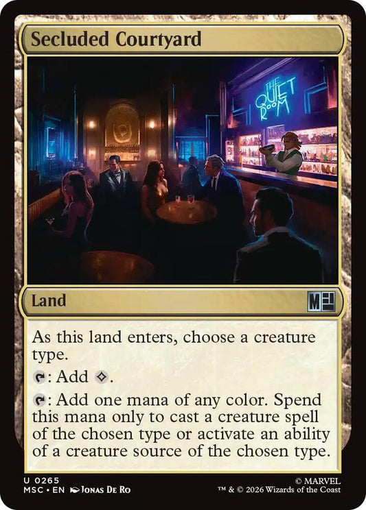Secluded Courtyard - 265 - uncommon