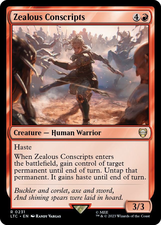 Zealous Conscripts - 231 - rare