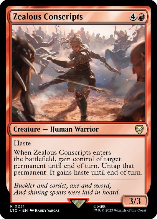 Zealous Conscripts - 231 - rare