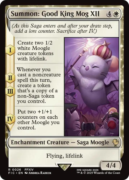 Summon: Good King Mog XII - 26 - rare