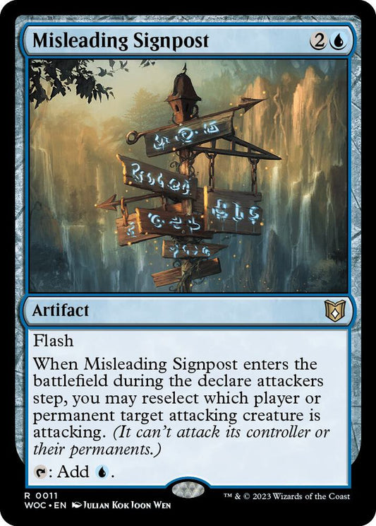Misleading Signpost - 11 - rare
