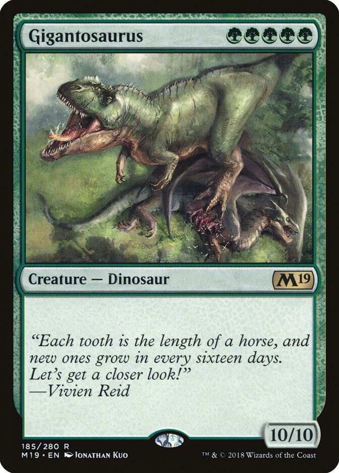 Gigantosaurus - 185 - rare