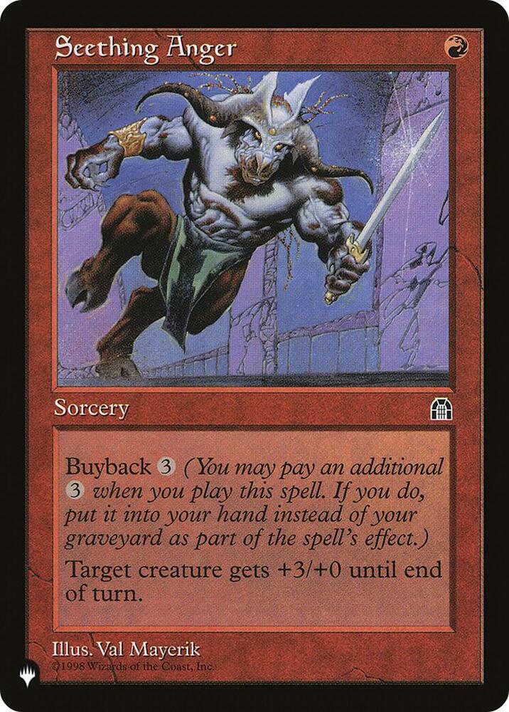 Seething Anger - STH-96 - common