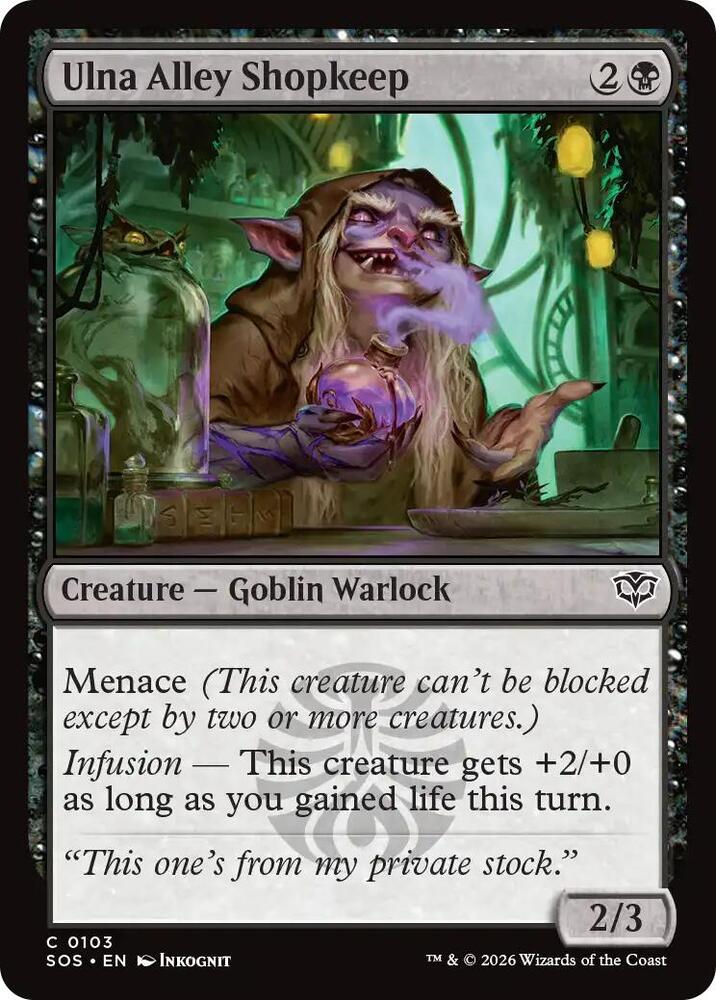 Ulna Alley Shopkeep - 103 - common