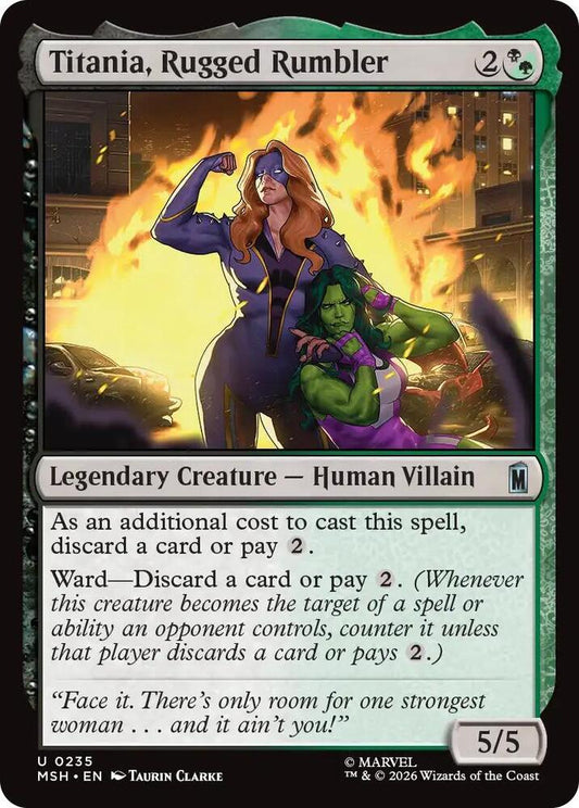 Titania, Rugged Rumbler - 235 - uncommon