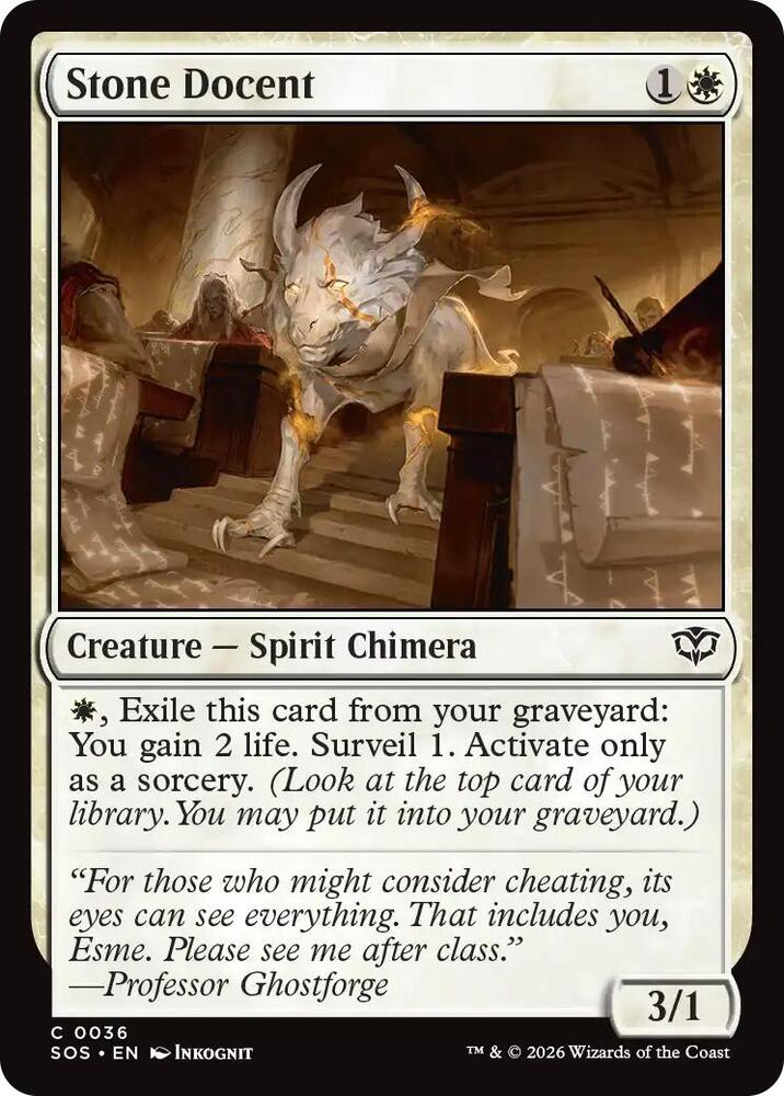 Stone Docent - 36 - common