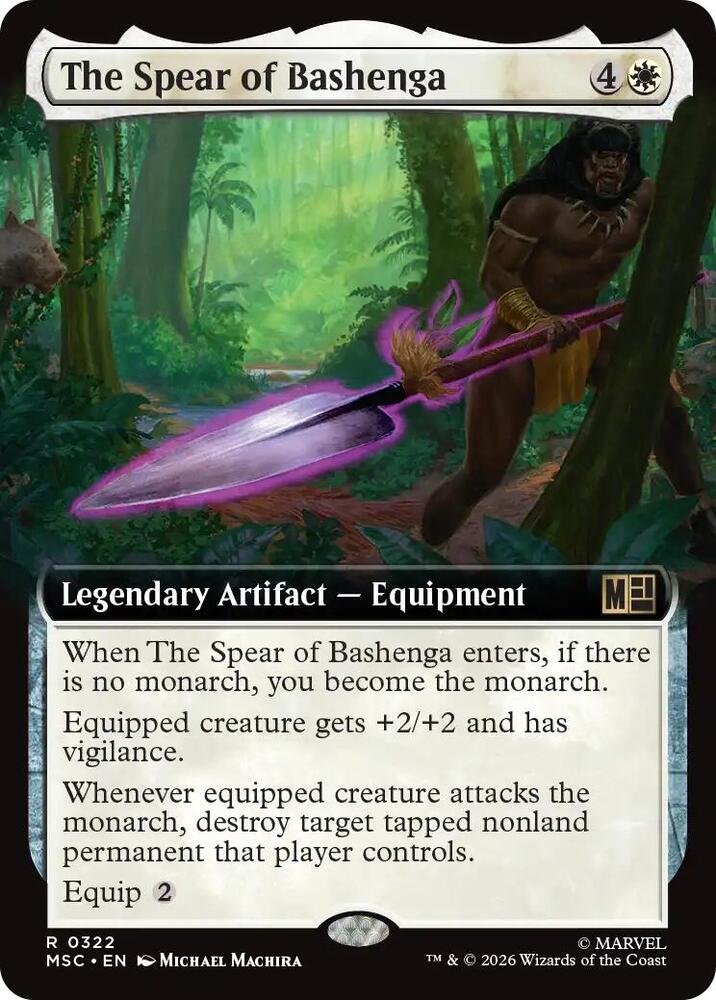 The Spear of Bashenga - 322 - rare