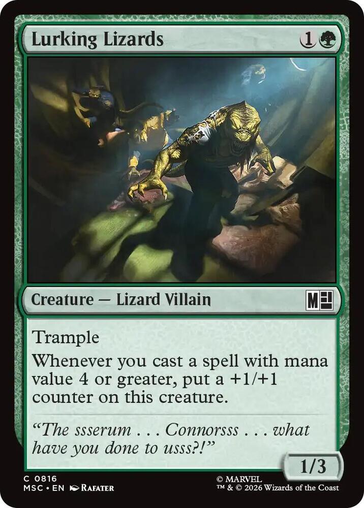 Lurking Lizards - 816 - common