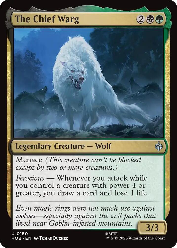 The Chief Warg - 150 - uncommon