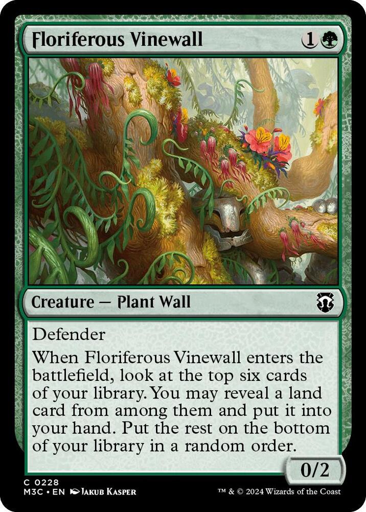 Floriferous Vinewall - 228 - common