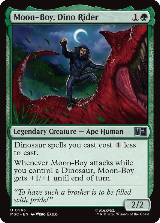 Moon-Boy, Dino Rider - 563 - uncommon