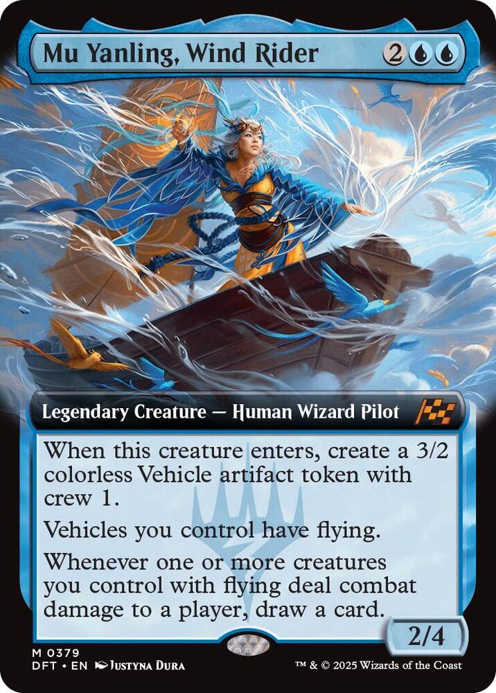Mu Yanling, Wind Rider - 379 - mythic