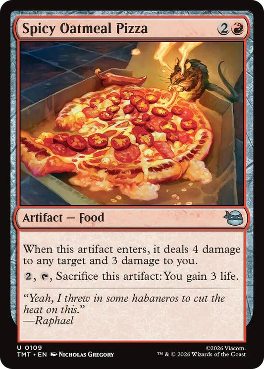 Spicy Oatmeal Pizza - 109 - uncommon