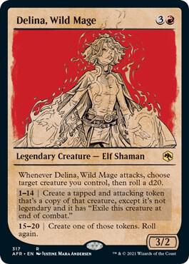 Delina, Wild Mage - 317 - rare