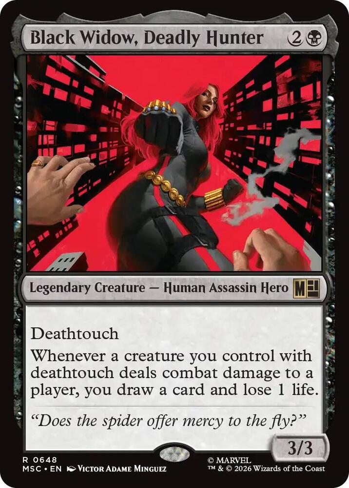 Black Widow, Deadly Hunter - 648 - rare