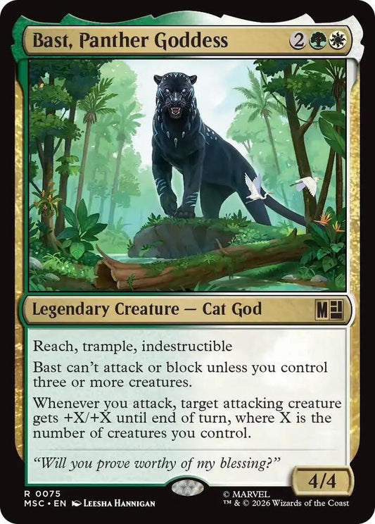 Bast, Panther Goddess - 75 - rare
